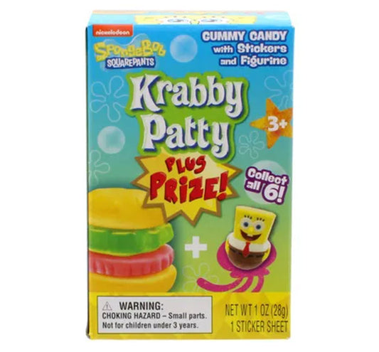 SpongeBob Squarepants Krabby Patty - Plus Prize!