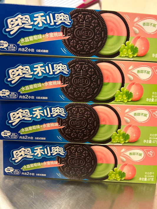 Oreo Peach Grape Cookies (China)