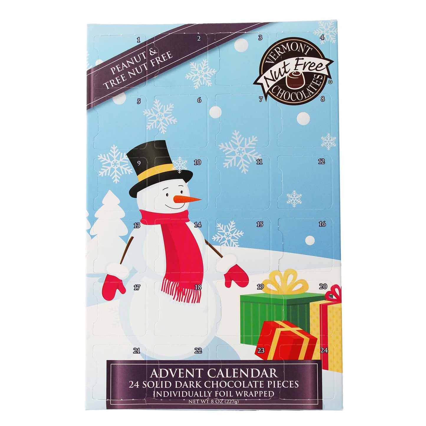 Vermont Nut-Free Chocolates - Advent Calendar: Milk