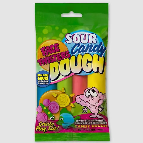 Face Twisters Sour Candy Dough (3.88oz)