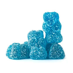 Blue Sanded Sour Bears