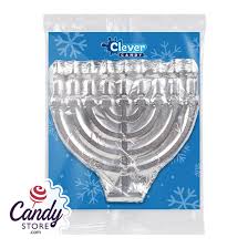 Clever Candy - Solid Milk Chocolate Menorah (3oz)