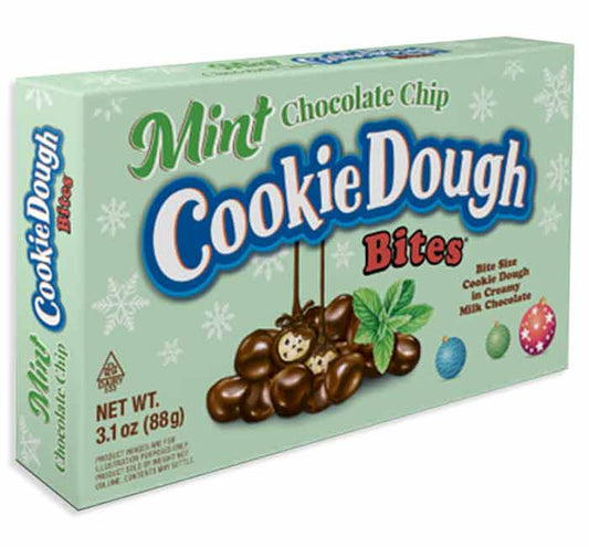 Cokie Dough Bites - Mint Chocolate Chip Movie Box (3.1oz)