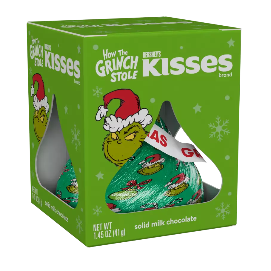 Hershey's Kisses - How The Grinch Stole (1.45oz)