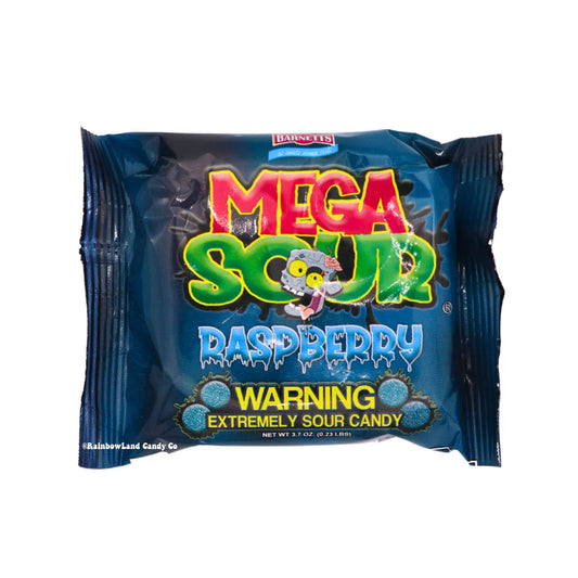 Barnett's Mega Sour Raspberry - The World’s Sourest Candy!