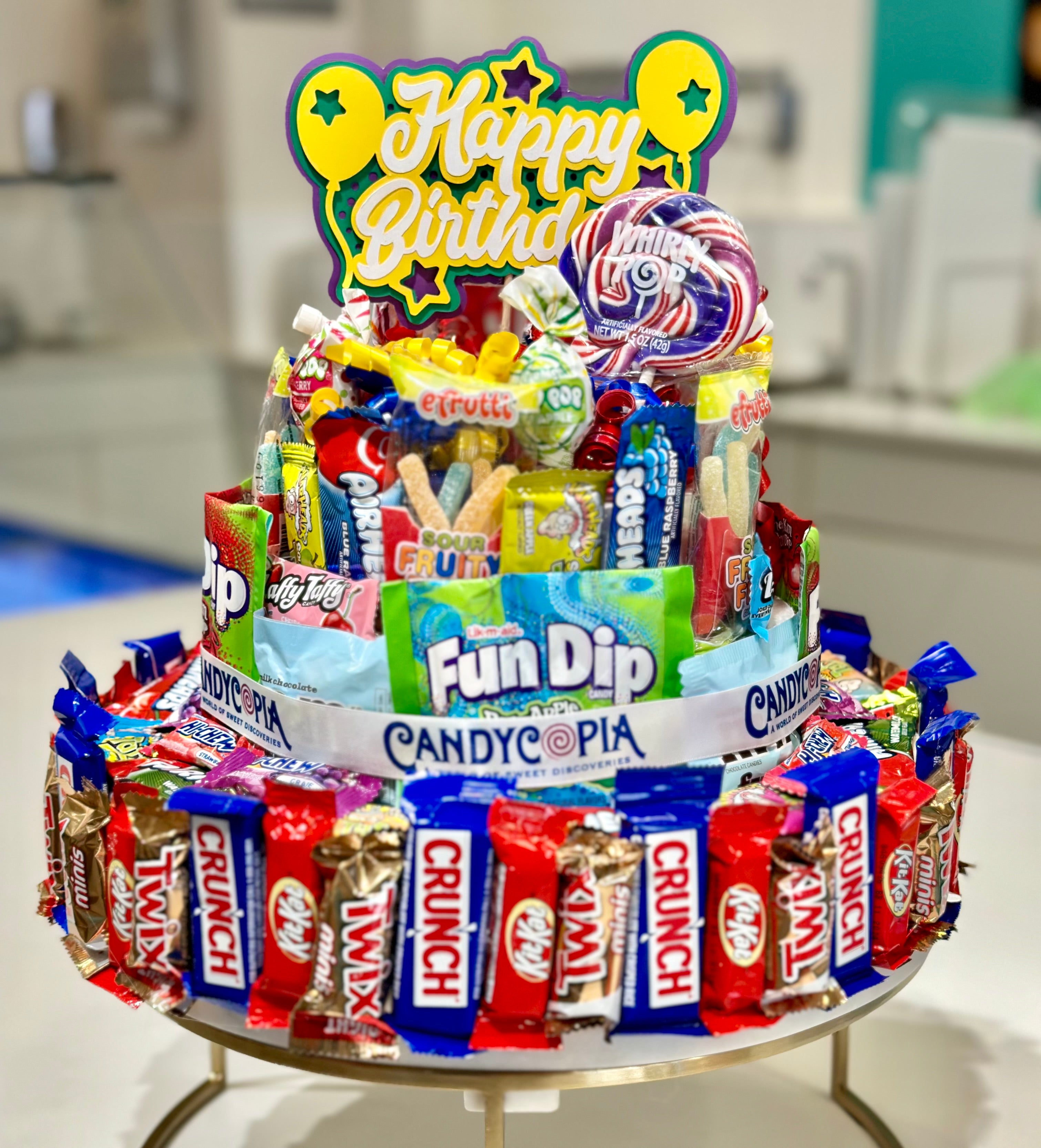 GIFT BOX CAKE - Birthday Cake Ideas by Cakes StepbyStep - YouTube