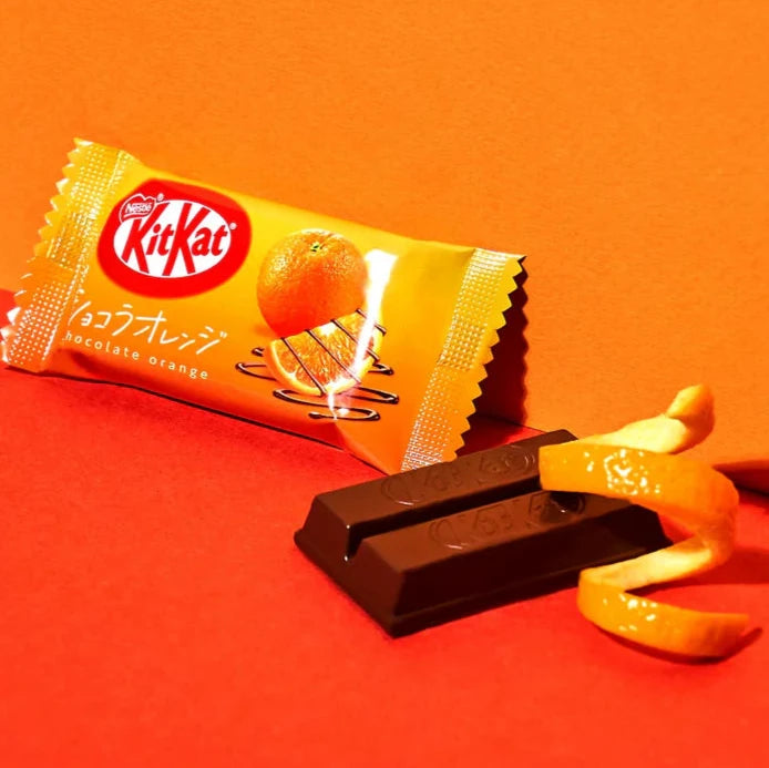 Japanese Mini Kit Kat- Chocolate Orange (One Piece) - Candycopia