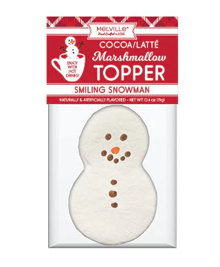 Marshmallow Topper Smiling Snowman (0.4oz)