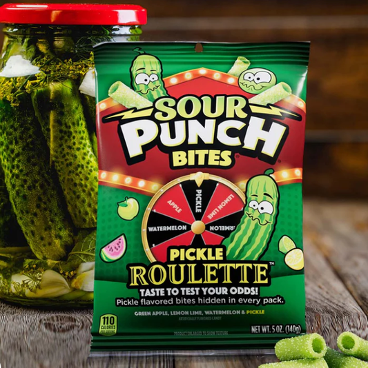 Sour Punch Bites - Pickle Roulette