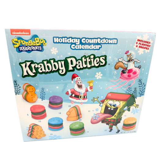 Spongebob Squarepants - Krabby Patties - Holiday Countdown Calendar (7.62oz)