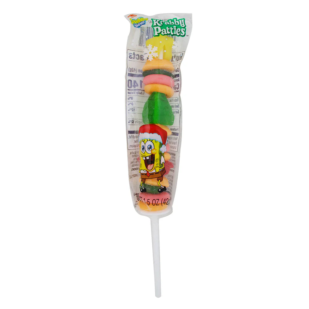 Spongebob Squarepants - Krabby Patties - Holiday Kabob (1.5oz)