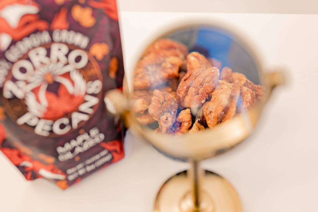 Zorro Pecans - Maple Glazed (Farm-Fresh, Family-Owned) - Candycopia