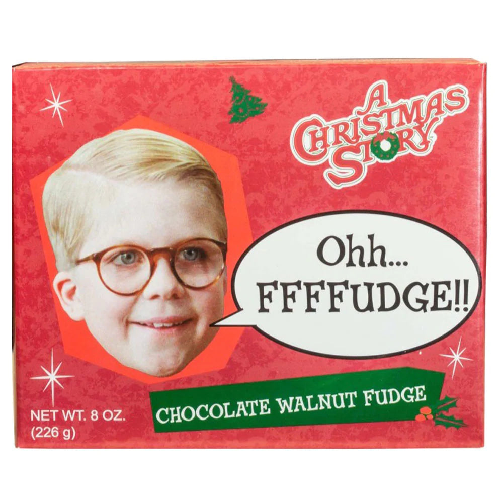 A Christmas Story - Chocolate Walnut Fudge (8oz)