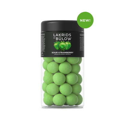 Lakrids by Bülow: Sour Strawberry, Chocolate-Coated Licorice from Denmark