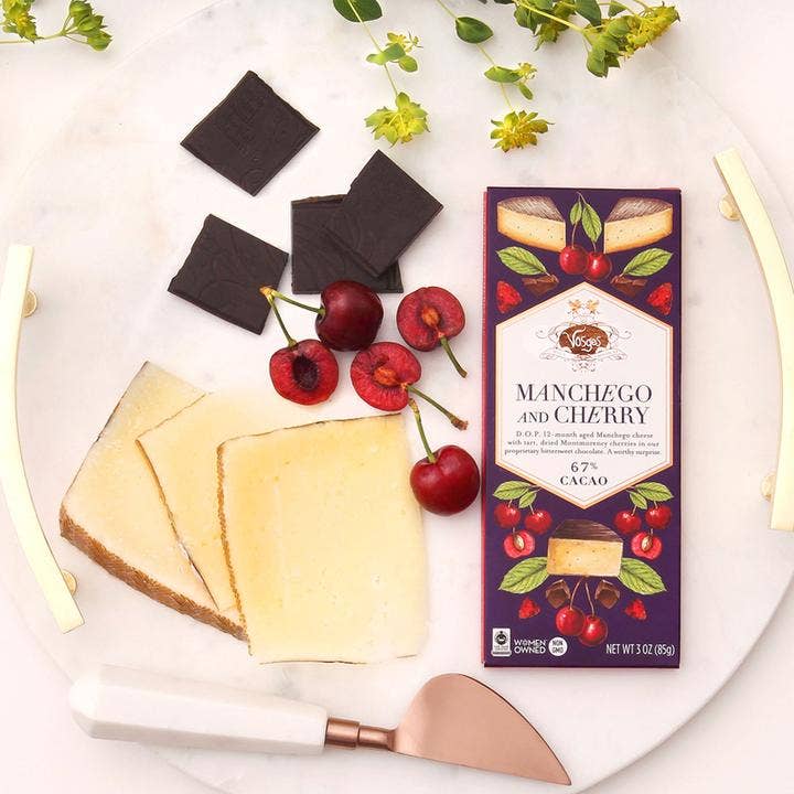 Vosges - Manchego & Cherry Chocolate Bar - Candycopia