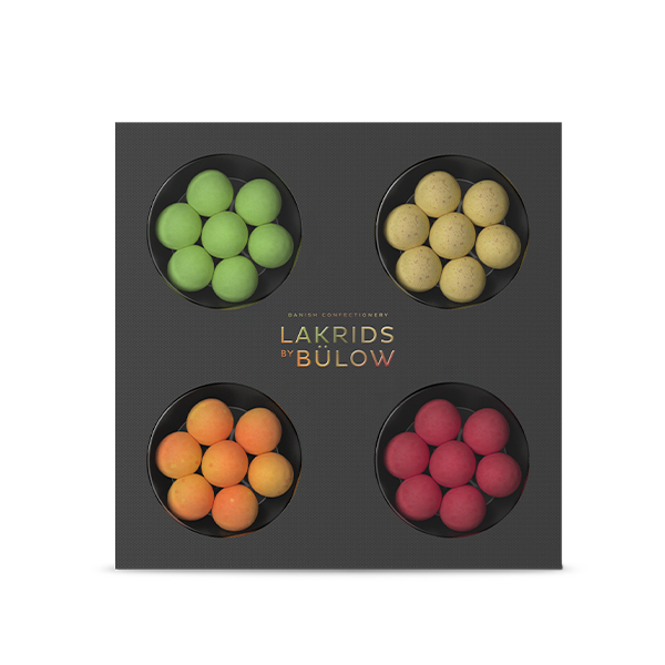 Lakrids by Bülow: Summer Selection Box, Chocolate-Coated Licorice from Denmark