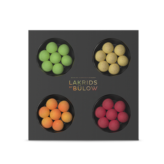 Lakrids by Bülow: Summer Selection Box, Chocolate-Coated Licorice from Denmark