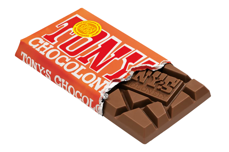 Tony's Chocolonely - 32% Milk Chocolate Caramel Sea Salt (6.25oz) - Candycopia