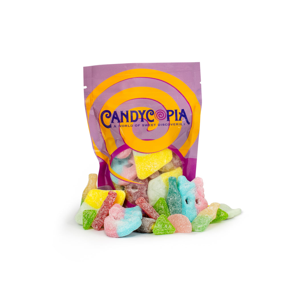 Swedish Gummy Candy + Bubs, Sour Mix - Candycopia