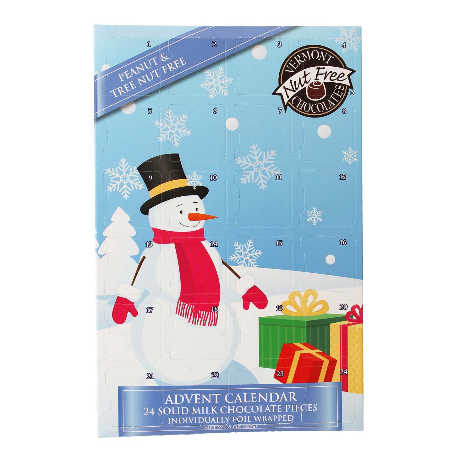 Vermont Nut-Free Chocolates - Advent Calendar: Milk