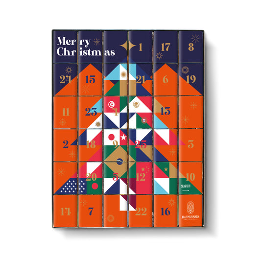 DuPLESSIS - 35% Milk Chocolate Advent Calendar